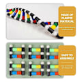 Miniatyrbillede 3 af 5: ibasenice Legetøj til Børn Børnelegetøj Børnelegetøj DNA Model Kit til Børn, DNA Model Dobbelt Helix Model DNA Dis