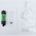 Miniatyrbild 2 av 5: Mini Bärbar Överlevnadsvattenrenare Halm Vattenfiltreringssystem green