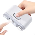 Miniatyrbild 1 av 5: Elektrisk Nagelklippare Automatisk Nagelklippare och Polerare 2 i 1 Trådlös Uppladdningsbar Nagelklippare med LED-Ljus Säker Nagelklippare