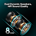 Pikkukuva 2 / 4: JOYROOM JR-DY01 Kaulanauhakuulokkeet Langattomat Bluetooth Magneettiset Kaksoisdynaamiset In-ear Urheilu Ulkoilukuulokkeet