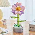 Pikkukuva 1 / 11: Rakennuspalikat Kukat Säilötyt Kukat Ruusut Ystävänpäivälahja Kimppu Koottavat Lelut 103-D3-Pot Bouquet-Heart Flower