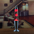 Miniatyrbilde 1 av 5: InnovaGood Lava Lampe Rød