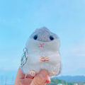 Pikkukuva 1 / 11: Sarjakuva Kuromi -nukke koululaukun riipus nukke pehmolelu pari avaimenperä laukun riipus Plush gray hamster 11cm (with keychain)