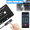 Miniatyrbilde 7 av 8: Bluetooth 5.0 bilstereo kassettadapter til aux Black