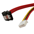 Miniatyrbillede 4 af 5: Sata 4 Pin Ide + Sata 15pin 7 Pin Overfør Integreret Data Strømforsyningskabel