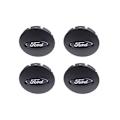 Miniatyrbillede 2 af 4: Ford F150 2012-2014 Sort 65mm Legeringsfælg Navkapsel Center Caps Sæt OEM