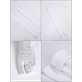 Miniatyrbild 5 av 5: 6 Par Unisex Tabi Flip Flop Strumpor Get Strumpor Bomull Delad Tå Strumpor
