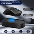 Automatisk Mus Jiggler USB-driven Håll PC Vaken Förhindra Viloläge Svart Ingen Programvara Behövs