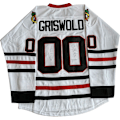 Miniatyrbillede 2 af 6: Jersey Christmas Vacation Movie Herre Ishockeytrøje Hvid XL