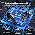 Pikkukuva 2 / 5: Bluetooth 5.2 langattomat kuulokkeet, langattomat urheilukuulokkeet IP7 W