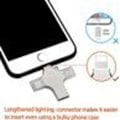 Miniatyrbillede 3 af 4: Ekstern hukommelse til iPhone, USB-flashdrev 32/64/128 GB, 4-i-1 USB-flashdrev