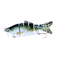 Miniatyrbilde 1 av 5: 1 stk. Leddet Crankbait 6 Seksjoner Swimbait Fiske Lokkemiddel 11cm Kunstig Asp Gjedde Fiskeutstyr{hh} 5
