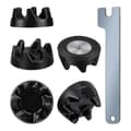 KitchenAid Blender Coupling Replacement Parts (6-pack) - 9704230 Blender Coupling with 1 Wrench