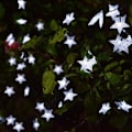 Miniatyrbild 4 av 5: Solarslinga för trädgården, 7 meter 50 LED Stjärnljusslinga Utomhus LED Vattentät 8 Lägen Dekorativ Belysning, Calv