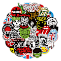 Pikkukuva 3 / 5: 200 bänditarraa, rock and roll -musiikkitarrat, punk rock{HH}