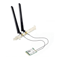 Miniatyrbild 1 av 5: WiFi 6E Skrivbordskit Kompatibelt med AX210 Bluetooth 5.2 Wifi-kort 802.11Ax 2.4Ghz/5Ghz AX210NGW Wi-F