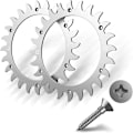 Miniatyrbild 1 av 5: Rostfria stålspikar för Worx Landroid S och M robotgräsklippare -{F2}