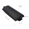 Miniatyrbillede 1 af 5: Hoved- og nakkepuder Bløde lounghynder Justerbar ergonomisk nakkestøttepude til stole Lænestole Armstole Black