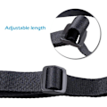 Miniatyrbilde 3 av 5: 25mm Nylon Kraftige Stropper med Spenner Bagasjestropper Bruksstropp 150 cm Svart 4 stk
