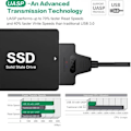 Pikkukuva 6 / 10: Adapterikaapeli USB 3.0 - SATA 2.0 20CM