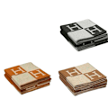 Miniatyrbilde 1 av 2: H-Teppe Puter Kunstig Ull Kasjmirpute Sofa Plaid Ruter - Perfekt Khaki