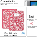 Miniatyrbild 2 av 3: Supveco Skal för iPad 9:e/8:e/7:e generationen 10,2 tum (2021/2020/2019 Modell) med Pennhållare, Skydd för iPad 10,2 Tum - Vattenmelon