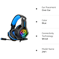 Miniatyrbild 7 av 7: Gaming Headset PS5 PS4 Headset med 7.1 Surroundljud, Gaminghörlurar med Brusreducerande Flexibel Mikrofon RGB LED-ljus Memory Ea{HH}