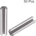 Miniatyrbilde 3 av 3: Slisset fjærstift - M4 x 25mm 304 Rustfritt Stål Splitt Fjær Rullestifter Vanlige Stifter 50 stk