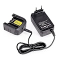 Miniatyrbillede 1 af 3: 10.8V 14.4V 20V Til Black&Decker Li-ion Batterioplader Udskiftning Elektrisk Boremaskine Skruetrækker Elværktøj Batteri EU Stik Lbx20_ca