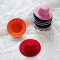 Miniatyrbilde 4 av 4: 14 Farger Mini Formelle Hatter Miniatyrhatter Hatt for DIY-Håndverk Hårtilbehør Dekorer (2,7 tommer/7 cm)
