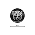 Pikkukuva 3 / 5: 4 kpl 56+60mm Coolit Autobots Logotyypin Transformers Badge Emblem Auton Pyörännavan Keskikupit Tarra Vanne Suoja Auton Muotoilutarvikkeet 60mm All Silver