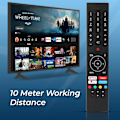 Miniatyrbilde 2 av 2: Fjernkontroll for Luxor/Polaroid/Digihome/Finlux/Celcus/Hitachi/Bush/Logik TV - Universal TV-fjernkontroll