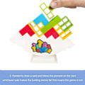 Miniatyrbild 5 av 5: 48 Stycken Tetra Tower Balans Staplingsblockspel, Brädspel För 2 Spelare+ Familjespel