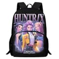K-Pop Demon Hunter Ryggsäck med Matlåda & Pennfodral för Skolan TDKH021