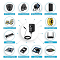 Miniatyrbilde 4 av 11: 18V 1A 2A 2.5A 3A AC/DC Adapter Strømforsyning for LED Lys St EU EU 1A