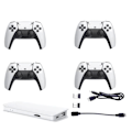 Miniatyrbillede 1 af 10: 40.000+ 4K HDMI TV Spil Stick Retro Spilkonsol med 2 Trådløse Controllere M15 128G four-player version