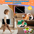 Miniatyrbilde 5 av 7: Fargerikt LCD Skrivebrett, 30cm Øyebeskyttende Tegnebrett, Reisegave{HH} Blue, Pink