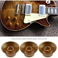 Miniatyrbilde 3 av 4: 4 stk Gitar Kontrollknotter Volum Tone Hastighetsknotter 6mm Gitar Bass Topphatt Knotter for Elektrisk Gitar Musikkinstrument Tilbehør Akryl Brun