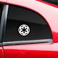 Pikkukuva 2 / 5: HK 5 kpl STAR WARS GALACTIC EMPIRE Auton Korin Puskurin Ikkunan Koriste Tarrat