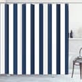 Vattentätt Anti-Mögel Duschdraperi 180x180cm Polyester med Krokar Navy blue
