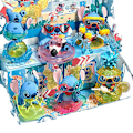 Miniatyrbild 6 av 11: Blindbox-dockor trendiga leksaker figurer söta dockpresenter Rich meal set of 6 (whole end box)