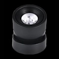 Miniatyrbillede 1 af 5: Dæmpbar LED Loftspot Indendørs Kunstlys Billedlys Downlight Retningsbestemt Loftlampe 12W 960LM (Sort)