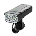 Pikkukuva 1 / 5: Polkupyörän etuvalot, 8000 lumenin superkirkas 8 LED 5200mAh USB ladattava, tehonäyttö ja 5 valaistustilaa, IPX5 vedenpitävä