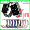 Miniatyrbillede 2 af 5: Metalrem til Xiaomi Smart Band 7 Pro Rustfrit Stål Armbånd til Mi Band