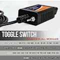 Miniatyrbillede 3 af 5: Til Ford Forscan ELM327 USB Modificeret OBD2 Scanner V1.5 MS-CAN HS-CAN Kode Scanner