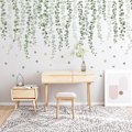 Miniatyrbilde 1 av 5: Hengende Vines String of Pearls Vine Blader Veggklistremerker, Avtakbare