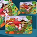 Miniatyrbild 7 av 8: Ny 100-bitars järnlåda träpussel barn tecknad animation flygplan pussel förskola pedagogiska byggklossar leksaker 1 size