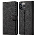 Miniatyrbild 5 av 5: Gult fodral för iPhone 14 med, Premium läderplånboksfodral för iPhone 14 Ny utgåva med kortfack