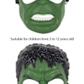 Miniatyrbillede 2 af 5: Hulk Maske til Børn - Superhelte Kostumer, Børnefester, Hulk Legetøj, Halloween Cosplay, Maskeradefester (Hulk Maske){HH}