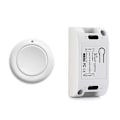 Miniatyrbillede 1 af 5: Trådløs lyskontakt RF 433 MHz fjernbetjening AC 110V 220V modtager trykknap soveværelse loft {HH}